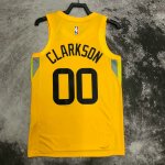 NBA 00 Clarkson Utah Jazz 22-23 Icon Maillot jaune